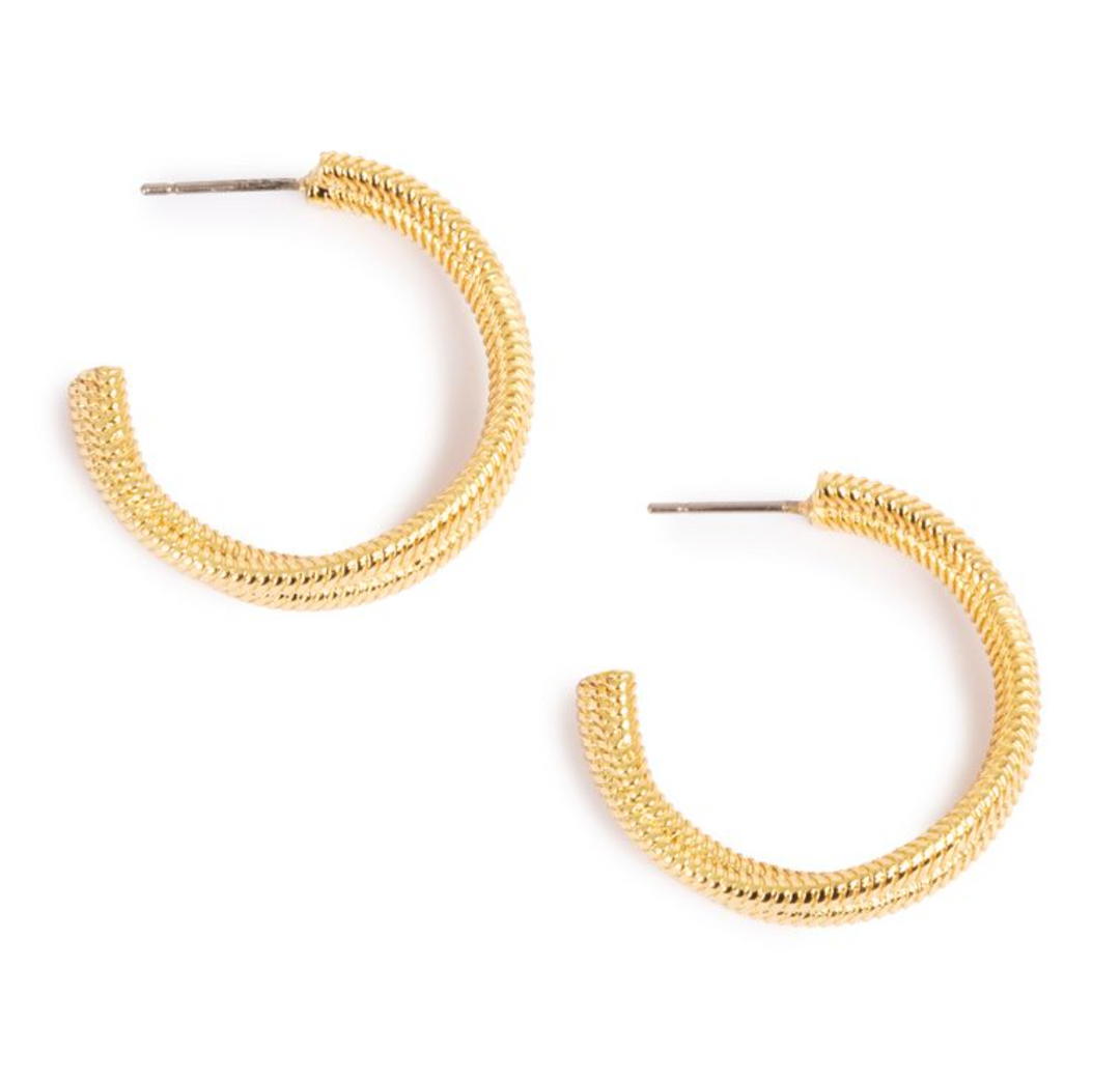 A&C - Nordic Jewellery Design - Hoops 26 mm, Fever G, Tone Damli