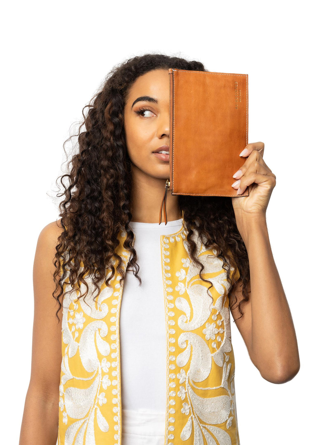 Redesigned - Faria Urban Clutch - Burned Tan