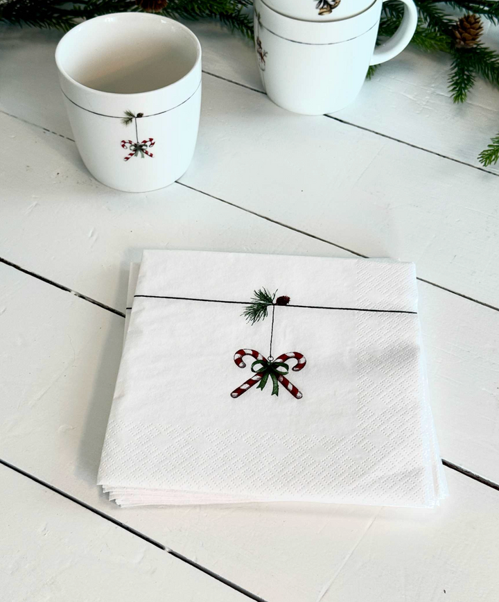 Søgne Home - serviett lunsj tradisjon polka