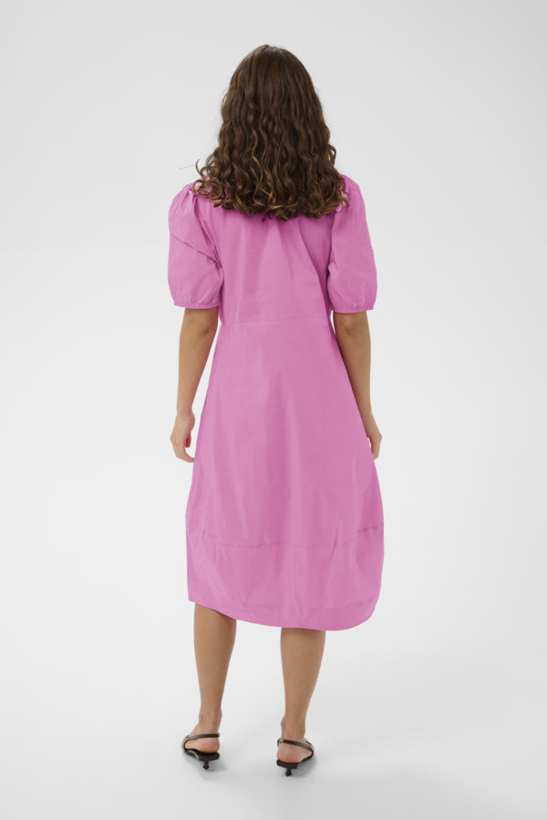 Culture - CUantoinett SS Placket Dress - Kjole