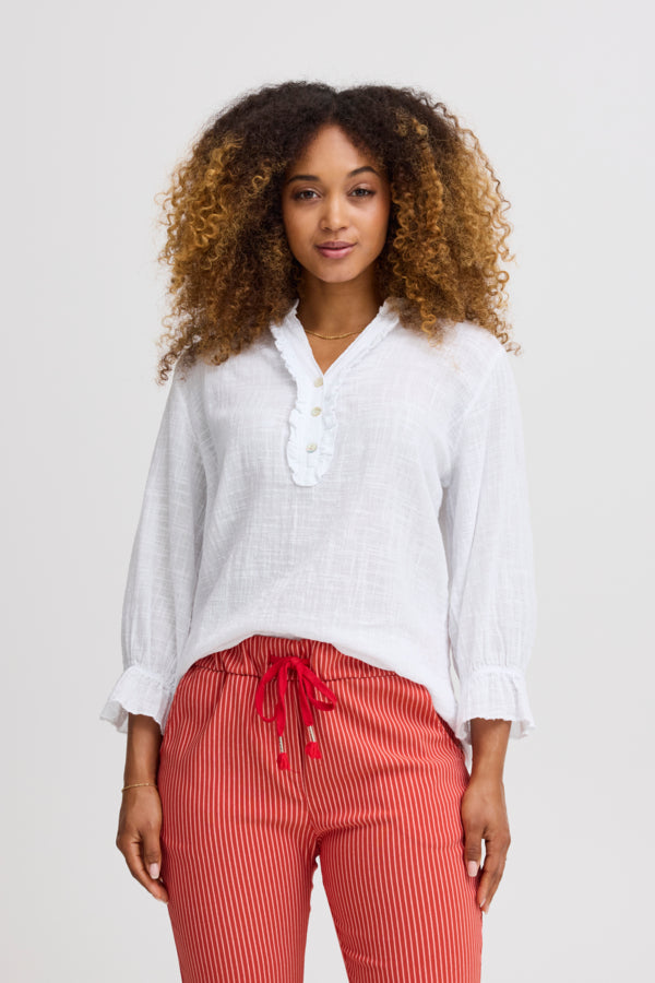 Sorbet - SBALEXA SOLID 3/3 Blouse