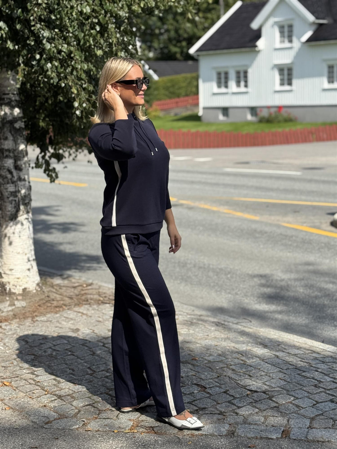 Cecil - Neele Joggebukse Med Striper