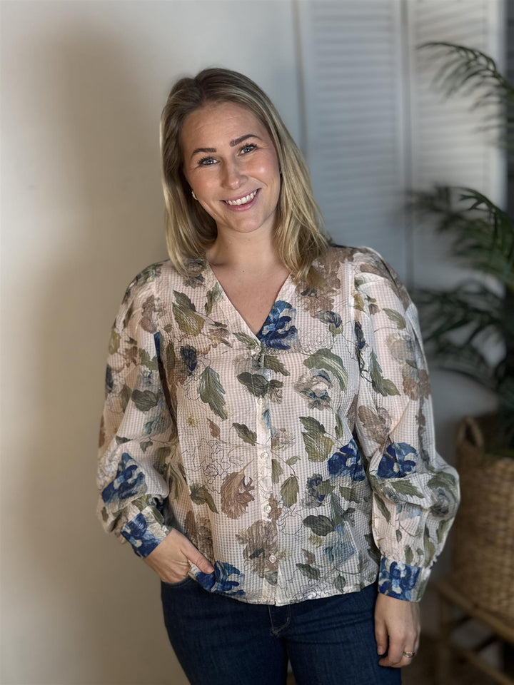 Cream - CrLucia Bluse med lang arm