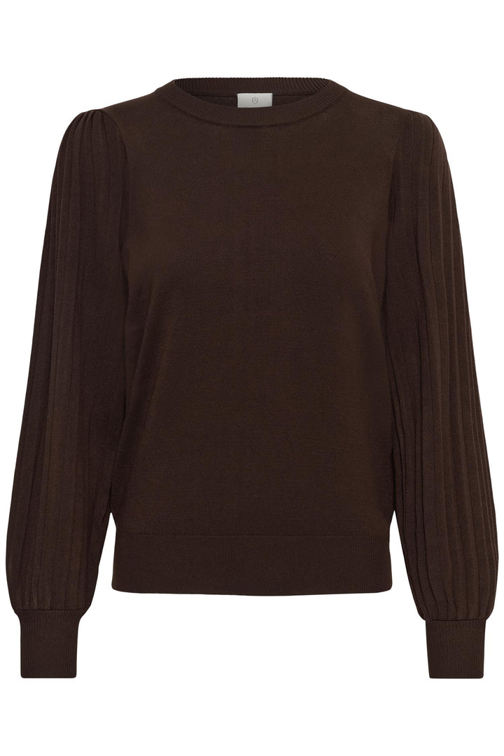 Kaffe Clothing - KAlone Genser - Brun