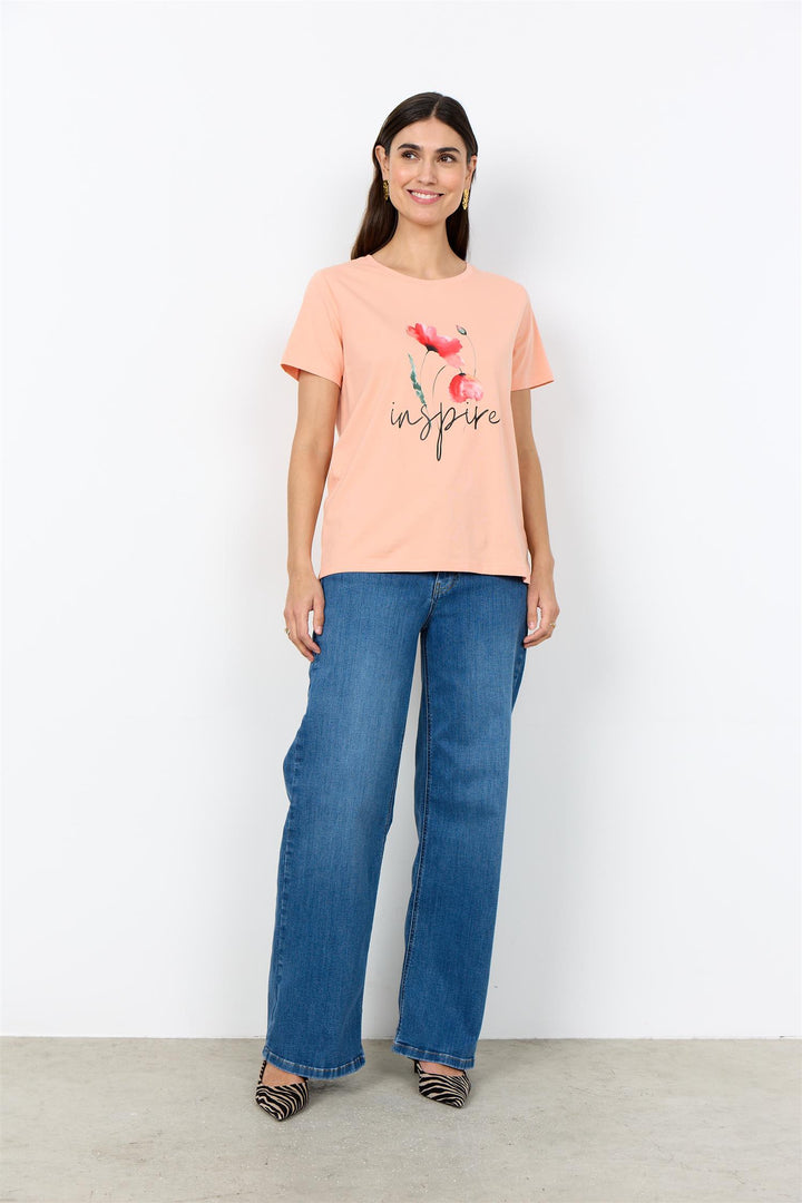 soyaconcept - SC-RINA FP 19 - T-skjorte med print
