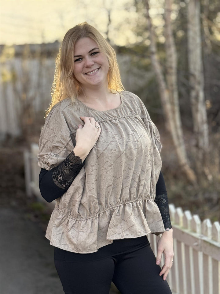 Marta Du Château - MDCsaffron Bluse - Camel