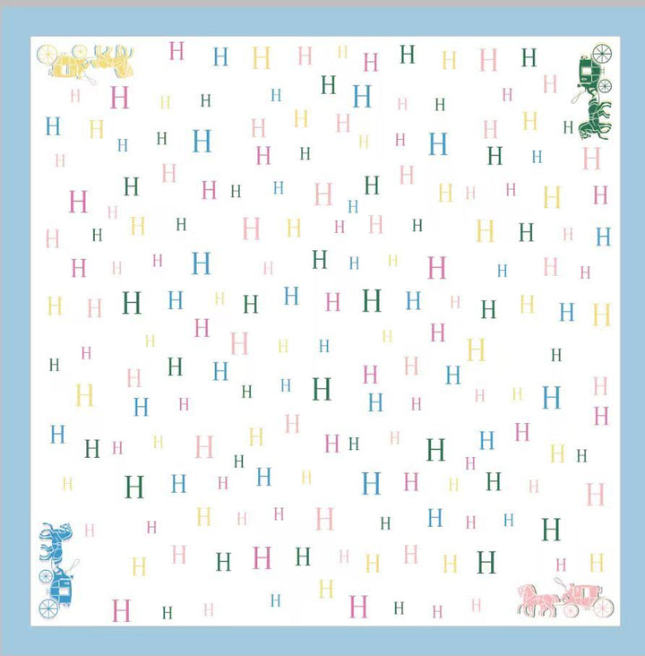 Endless - Bandana Skjerf - Multi Lys Blå