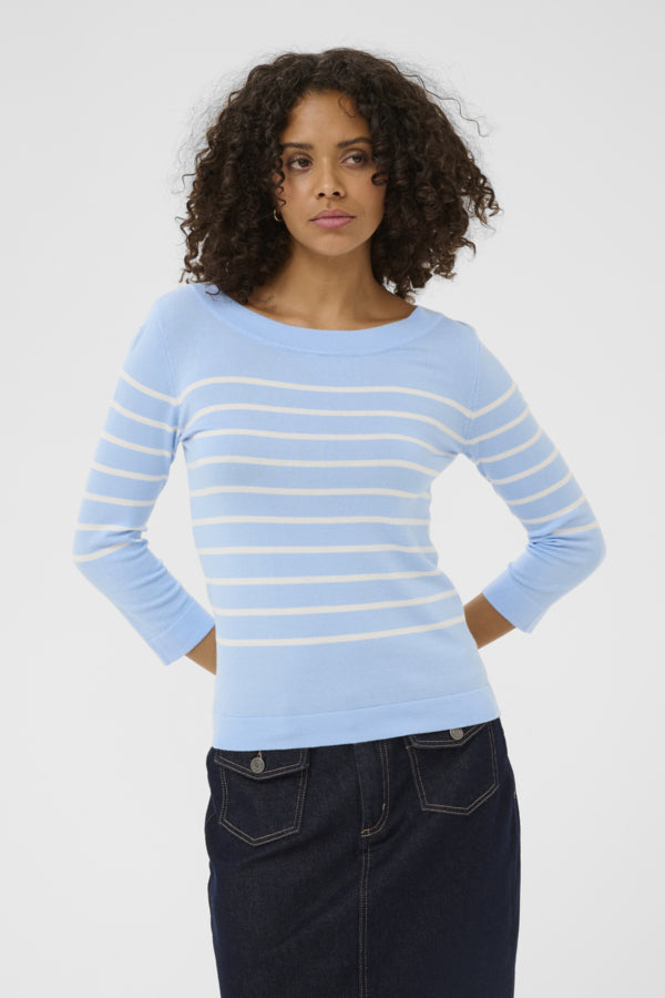 Kaffe Clothing - KAlizza Boatneck Stripete Genser