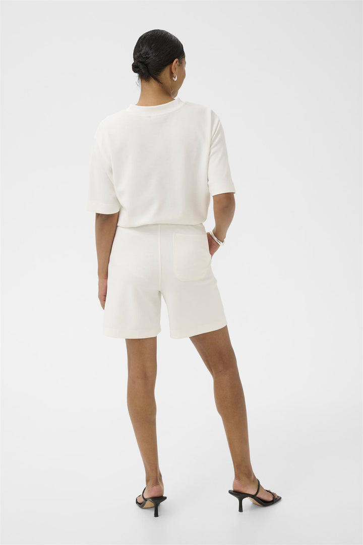 Kaffe Clothing - KAannie Jersey Shorts - Hvit