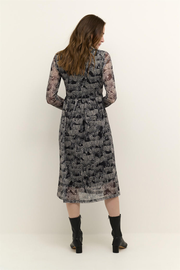 Culture - CUmelida Kjole - Zebra Print