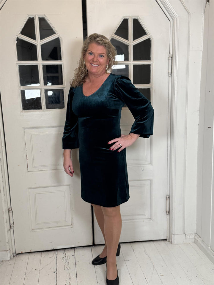 Cream - CRPatvia Kjole - Grønn