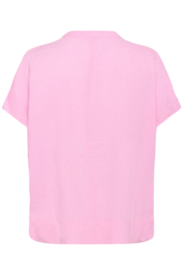 Kaffe Clothing - KAMILIA SL Bluse - Pink Frosting