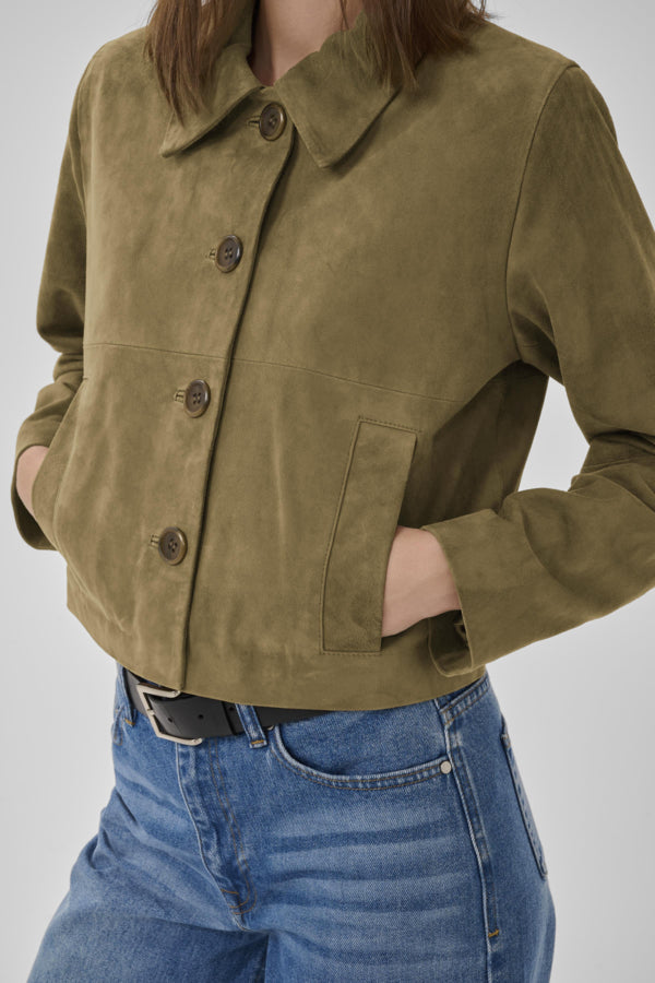 MY ESSENTIAL WARDROBE - PetraMW Semsket Skinnjakke