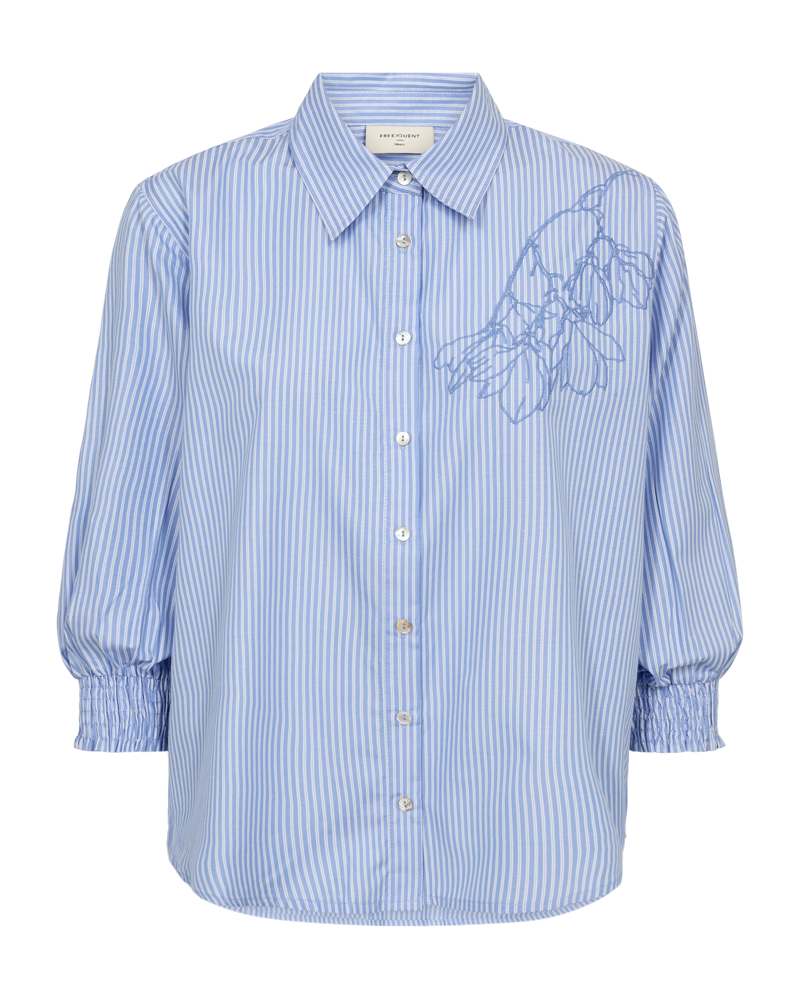 Freequent - FQEvalina Skjorte - Blå