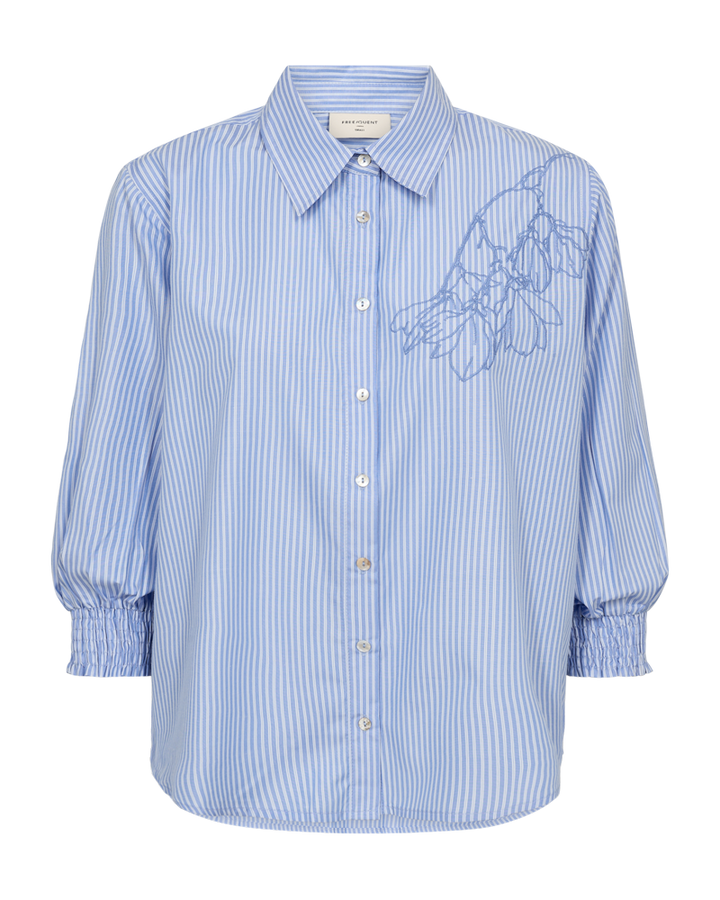 Freequent - FQEvalina Skjorte - Blå