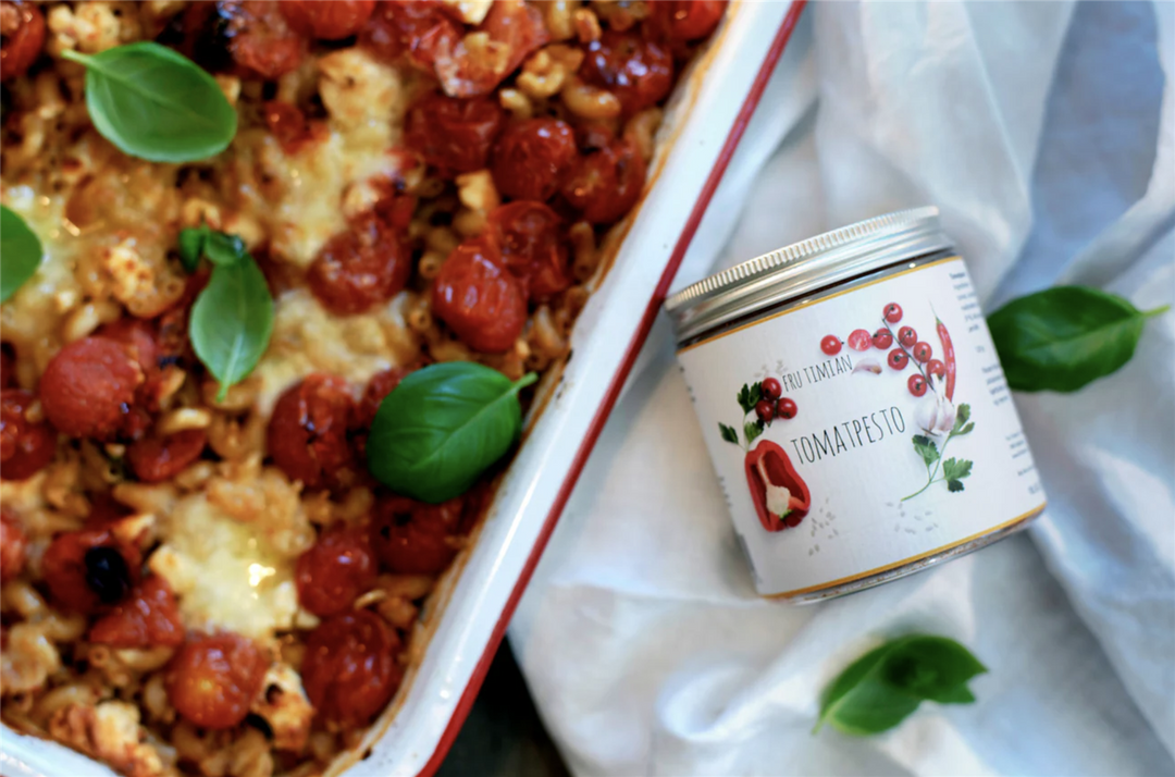 Fru Timian - Tomatpesto