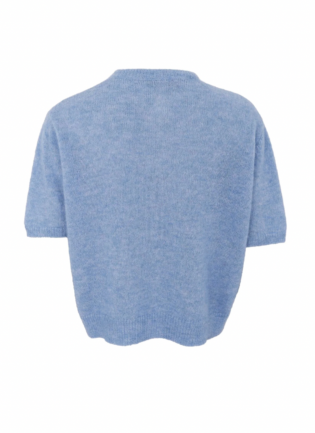Black Colour - BCDELL SS CARDIGAN Med kort erm - LT.Blue