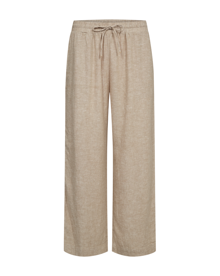 Freequent - FQLAVA - Linbukse - Ankellengde -Sand