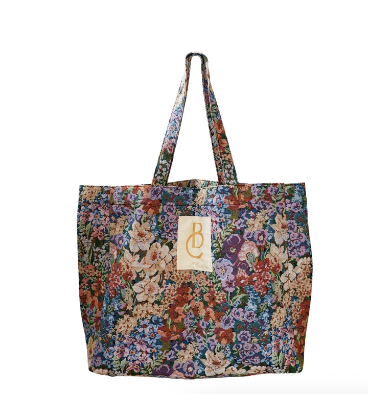 Black Colour - BCNYLA Shopper bag - Fall Garden