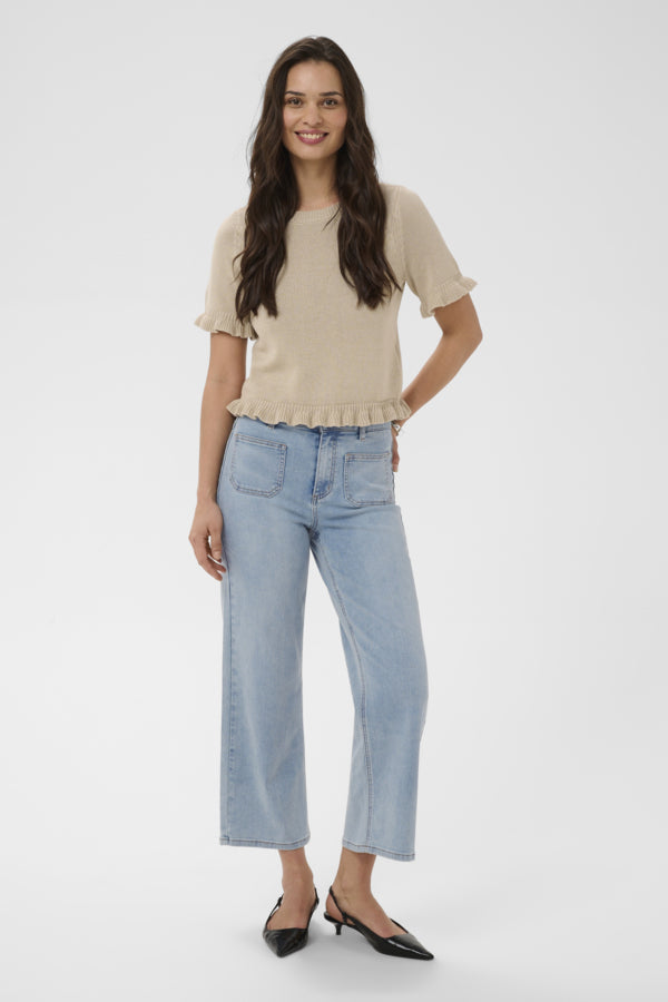 Kaffe Clothing - KAbrooke cropped HW Jeans