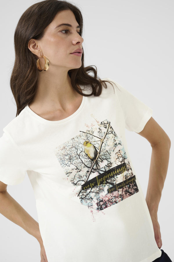 Cream - CRNikita T-Skjorte