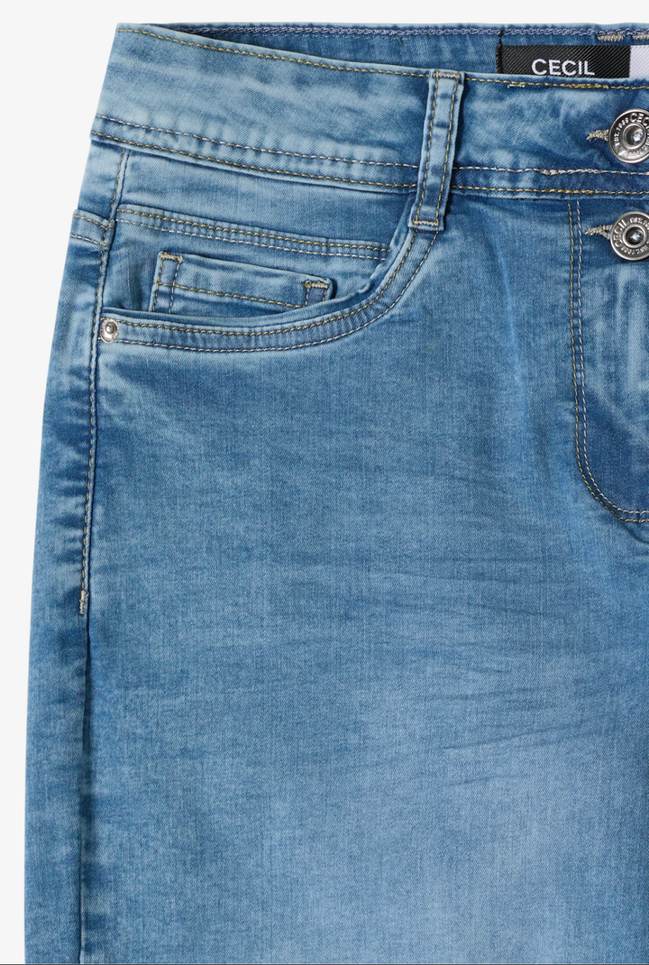 Cecil - Neele Light blue - bukse - L:26