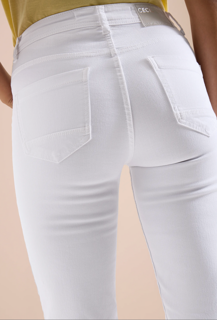 Cecil - Toronto hvit capri