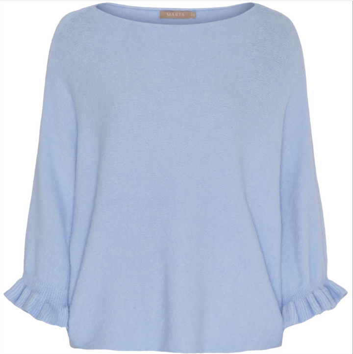 Marta Du Château - MDCElderflower knit Genser - Blå