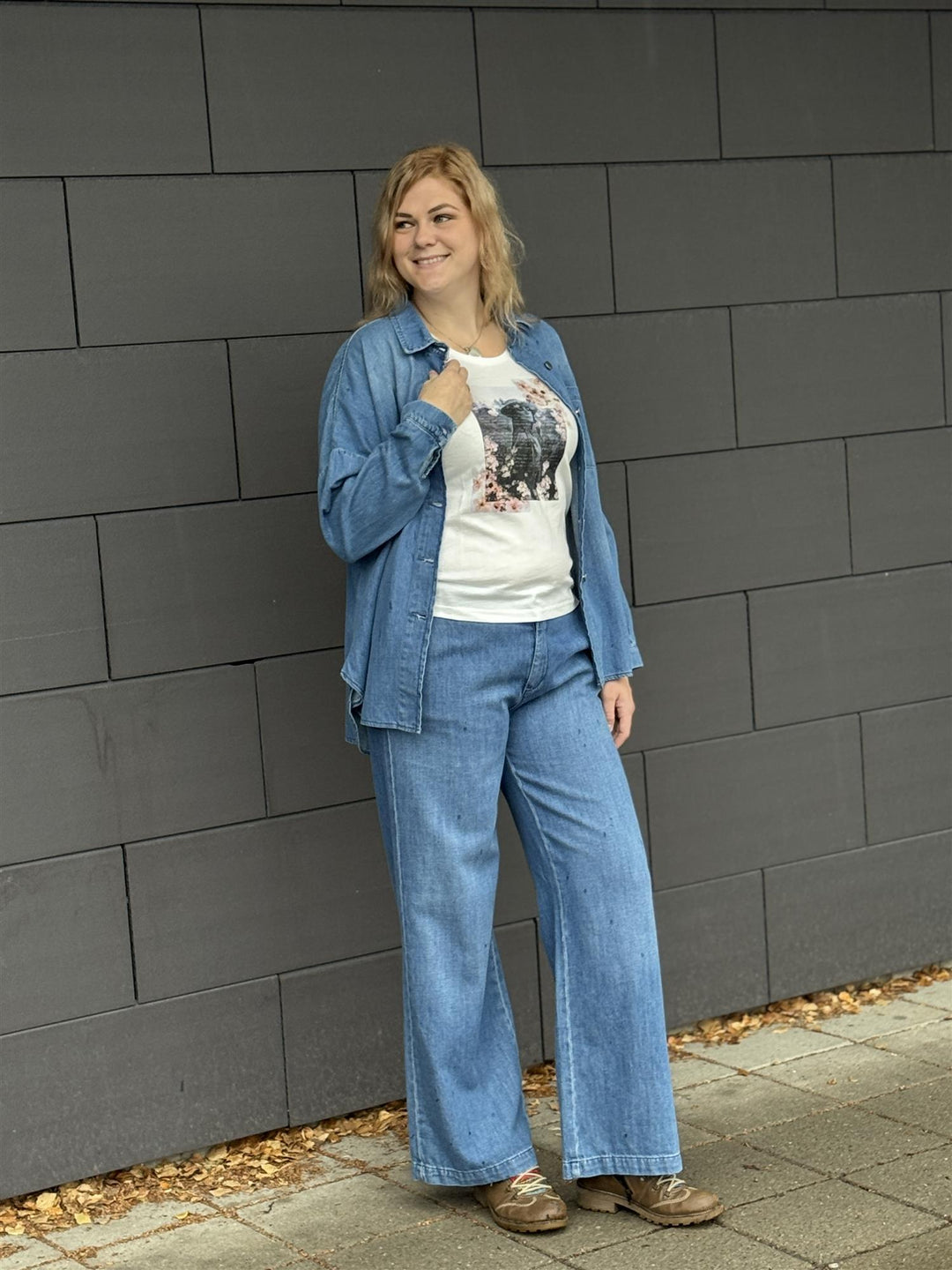 Black Colour - BCNETTIE Jeans skjorte jakke