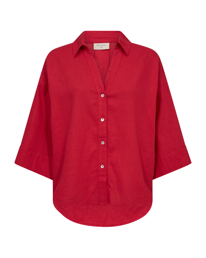 Freequent - FQLAVA Skjorte - Rød