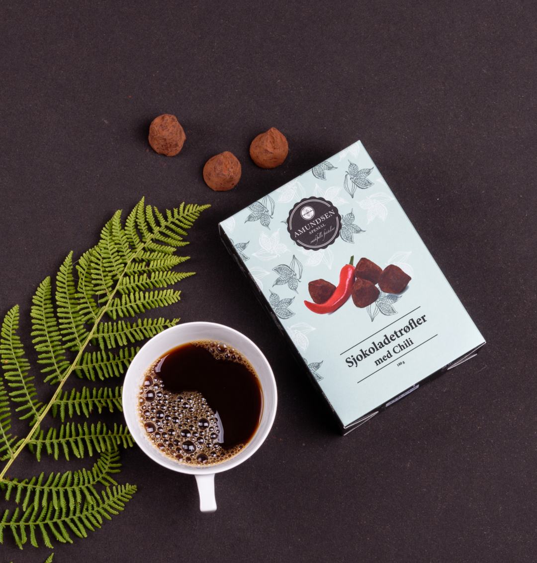 Amundsen Spesial - Sjokoladetrøfler med Chili