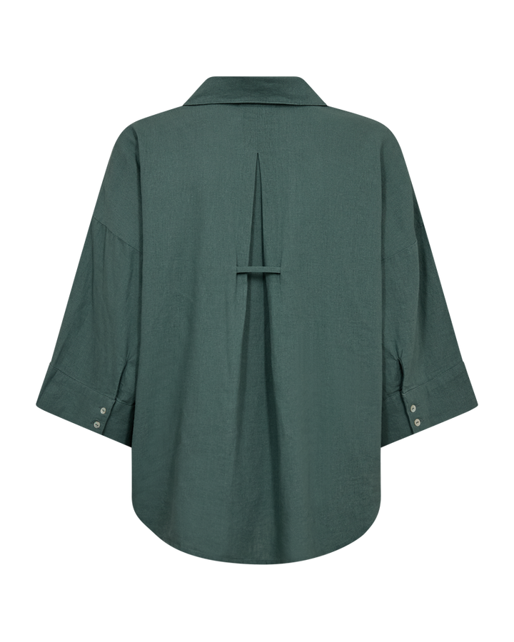 Freequent - FQLAVA Skjorte - Dark Forest