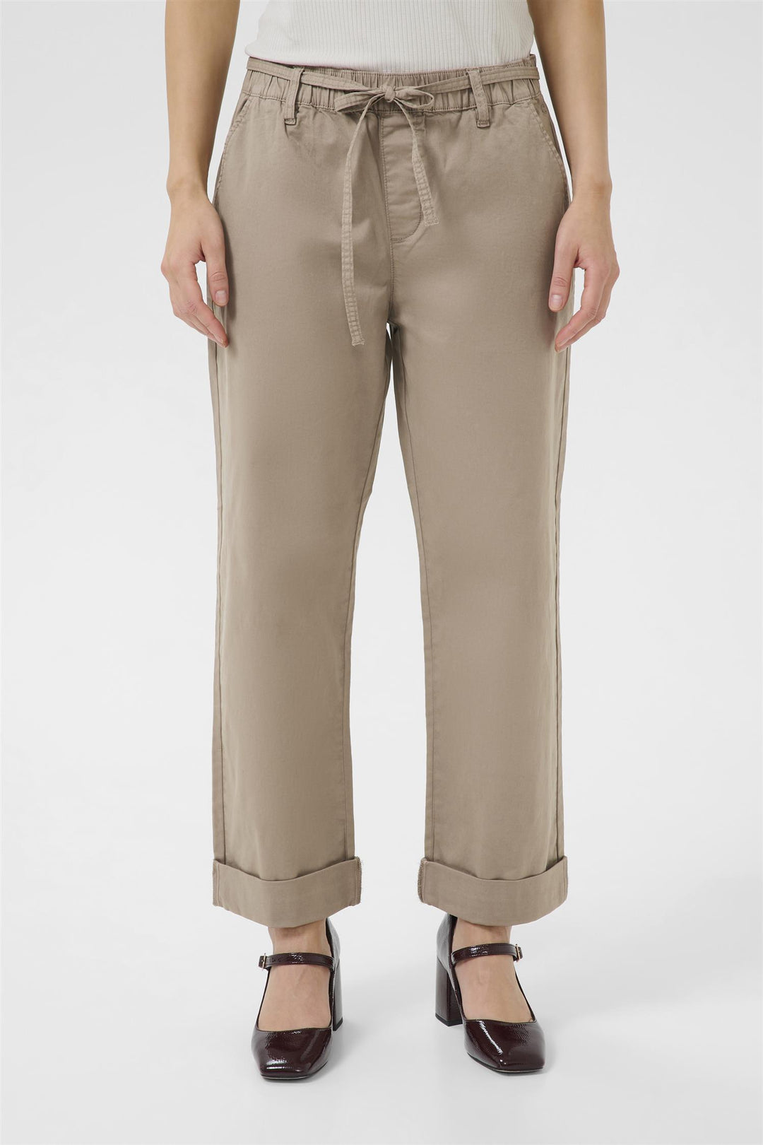 Cream - CRBerta Twill Bukse - Coco Fit
