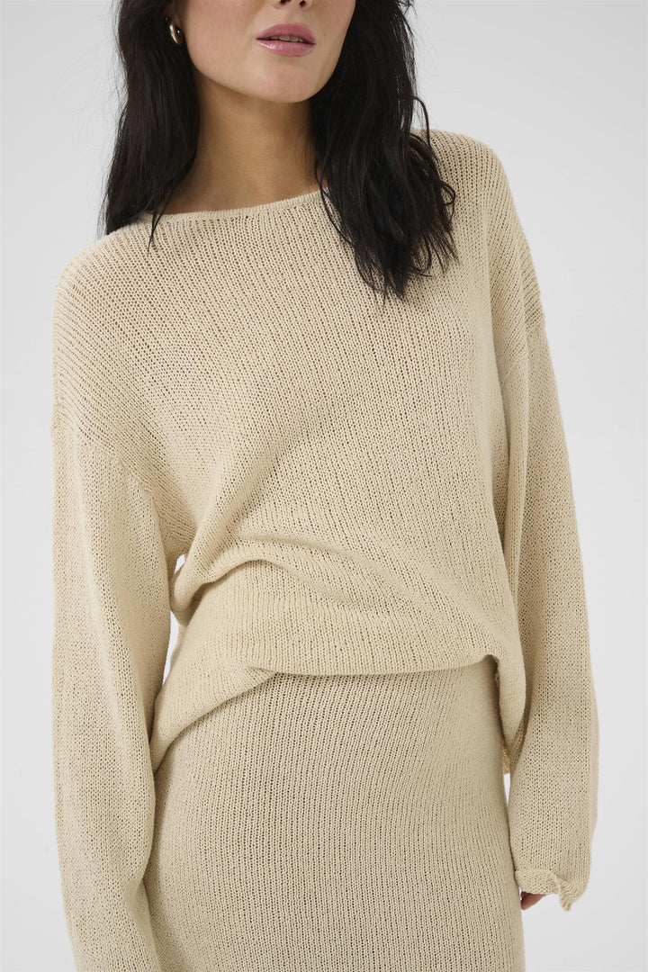 MY ESSENTIAL WARDROBE - DivaMW Boxy Strikket Genser
