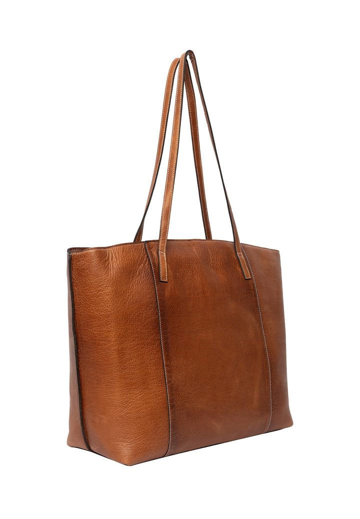 Redesigned - Malou Big Shopper Veske - Brun