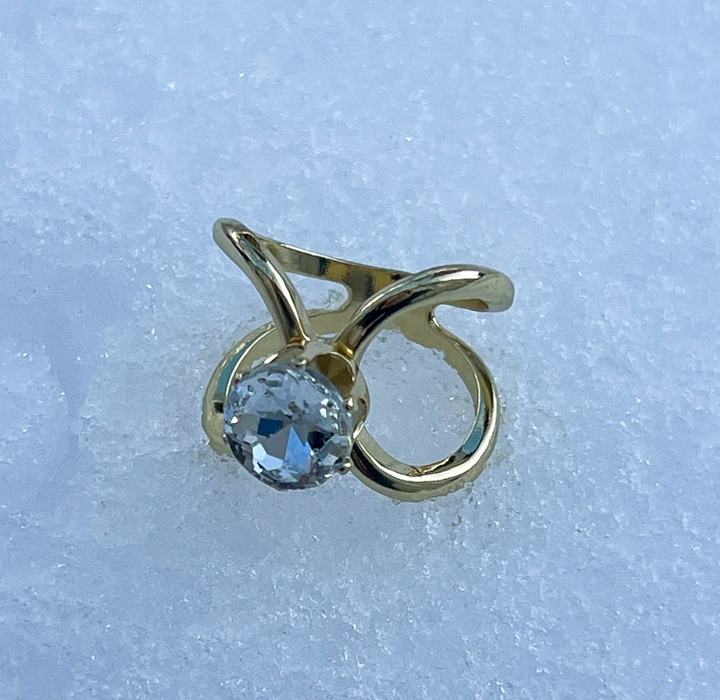 NORA Norway - Bandana ring - stone clear