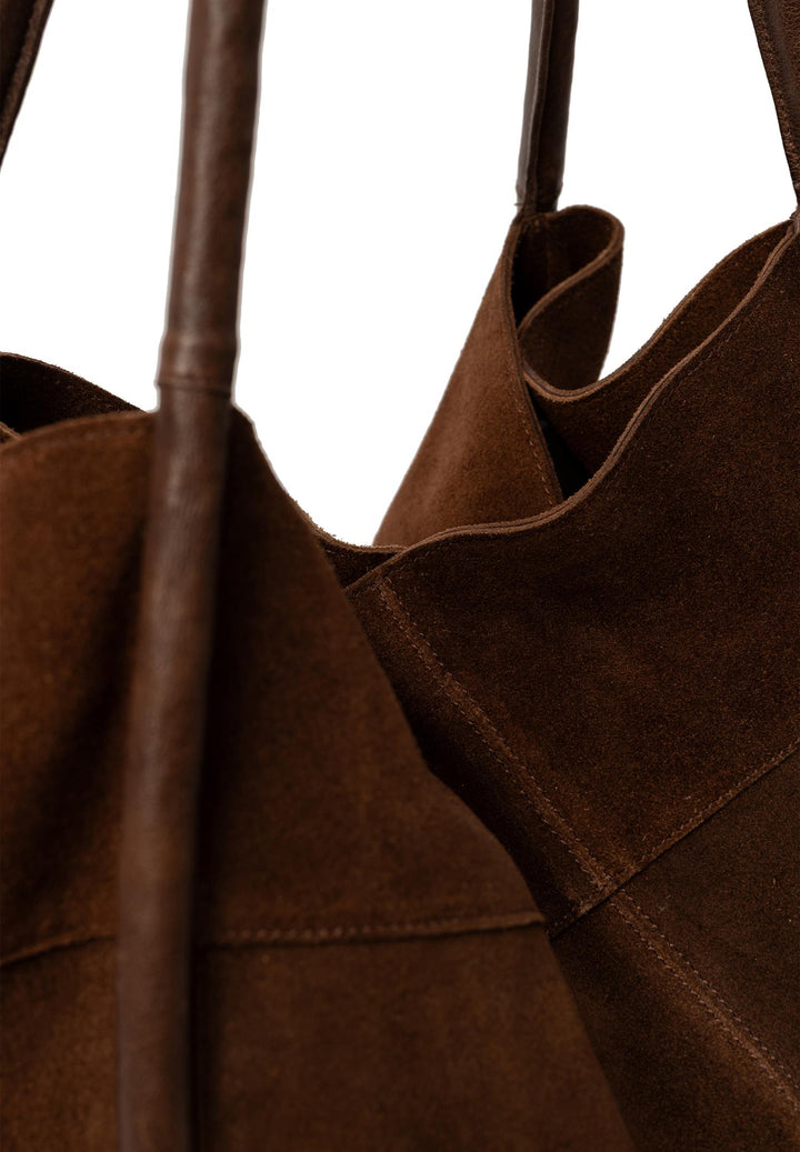 Redesigned - Meno Semsket Skinnveske - Woodsmoke