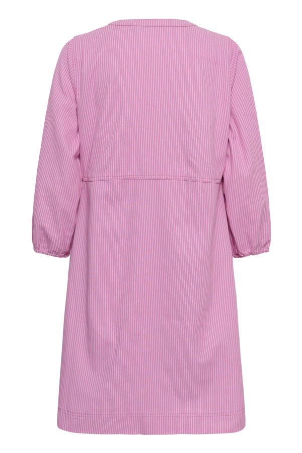 Culture - CUayna 3/4 sleeve kjole - Rosa