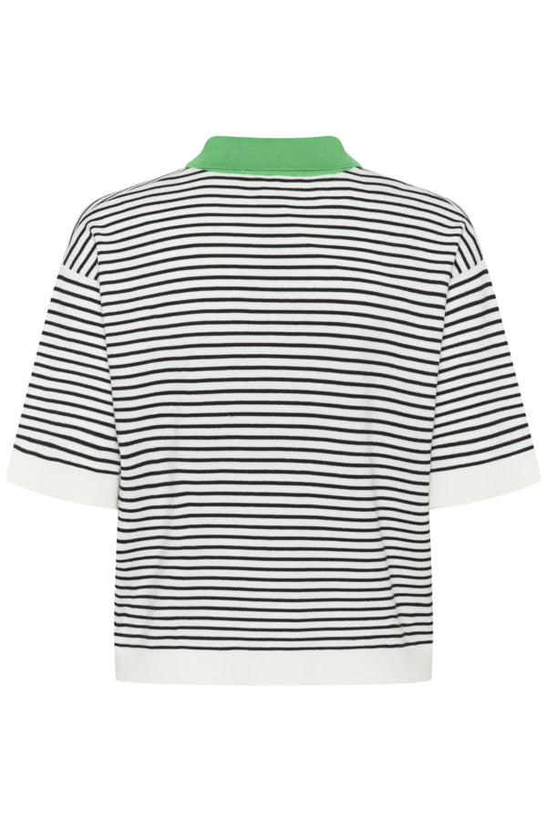 Kaffe Clothing - KALIZZA Stripete polo T-Skjorte