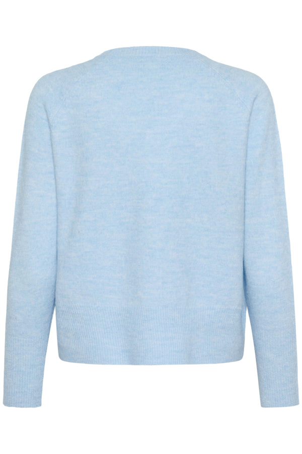 Kaffe Clothing - KAniel v-hals genser - Grønn