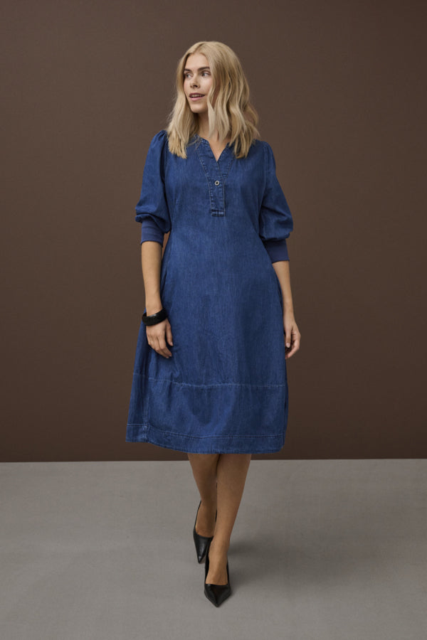 Culture - CUallura arpa kjole 3/4 arm sleeve dress