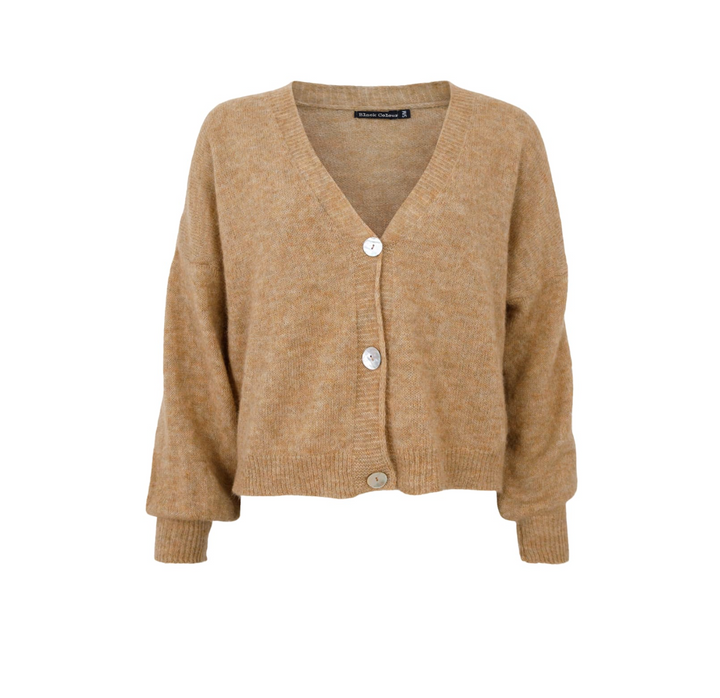 Black color - BCDELL Cardigan - Frappe