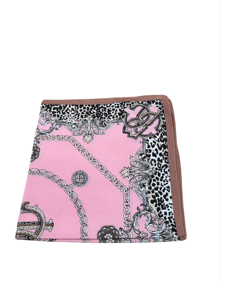 NORA Norway - Skjerf - summer leo pink