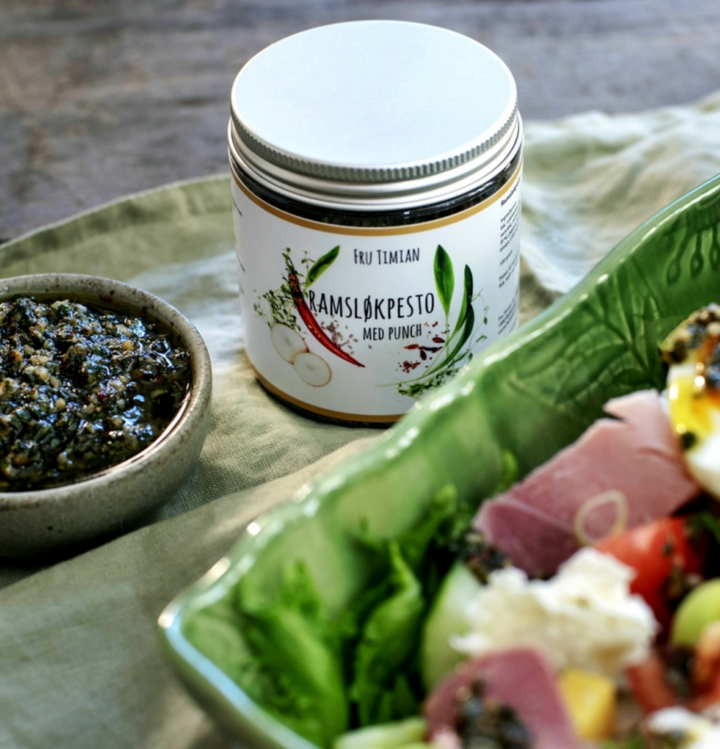 Fru Timian - Ramsløkpesto Med Punch