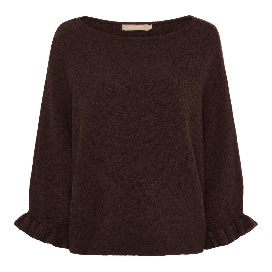 Marta Du Château - MDCelderflower Genser - Brun