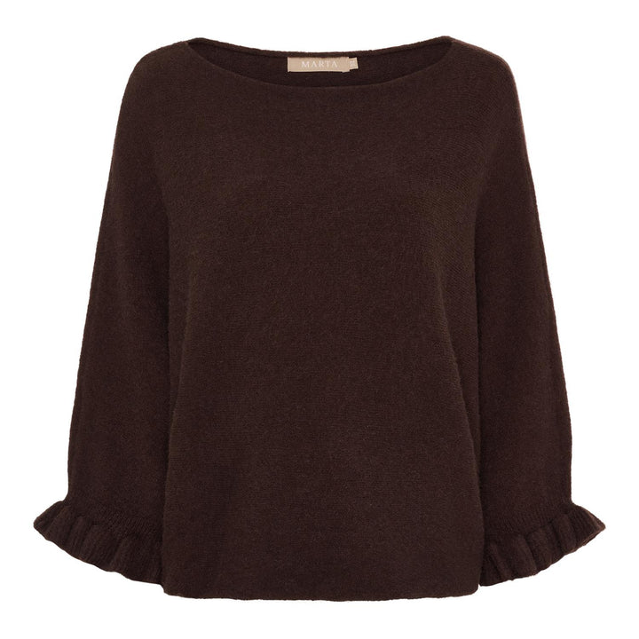 Marta Du Château - MDCelderflower Genser - Brun