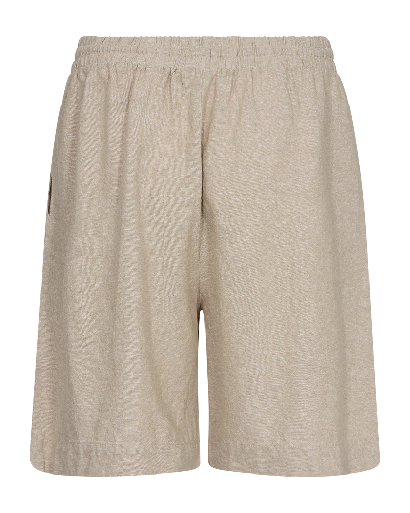 Freequent - FQLAVA SHORTS - Lang - Sand melange