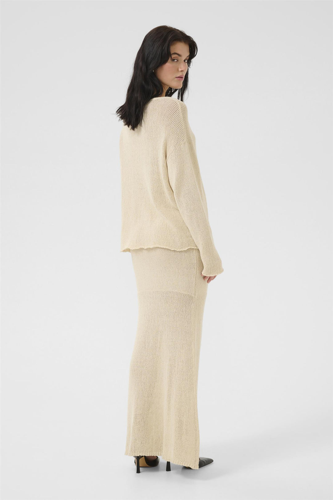 MY ESSENTIAL WARDROBE - DivaMW Boxy Strikket Genser