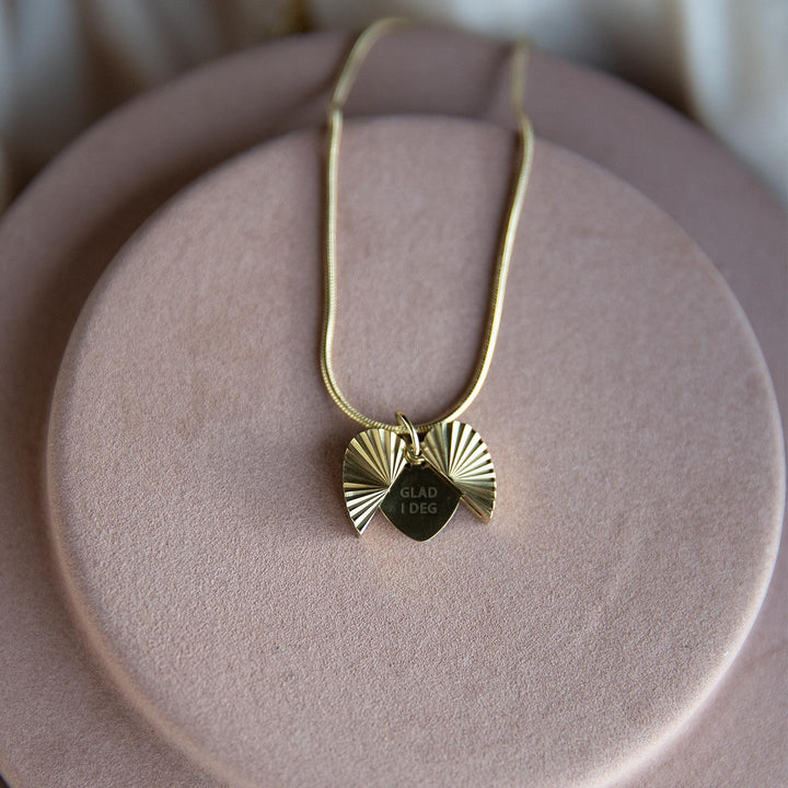 Pictureit - Hjertesmykke - Glad i Deg