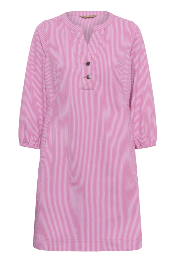 Culture - CUayna 3/4 sleeve kjole - Rosa